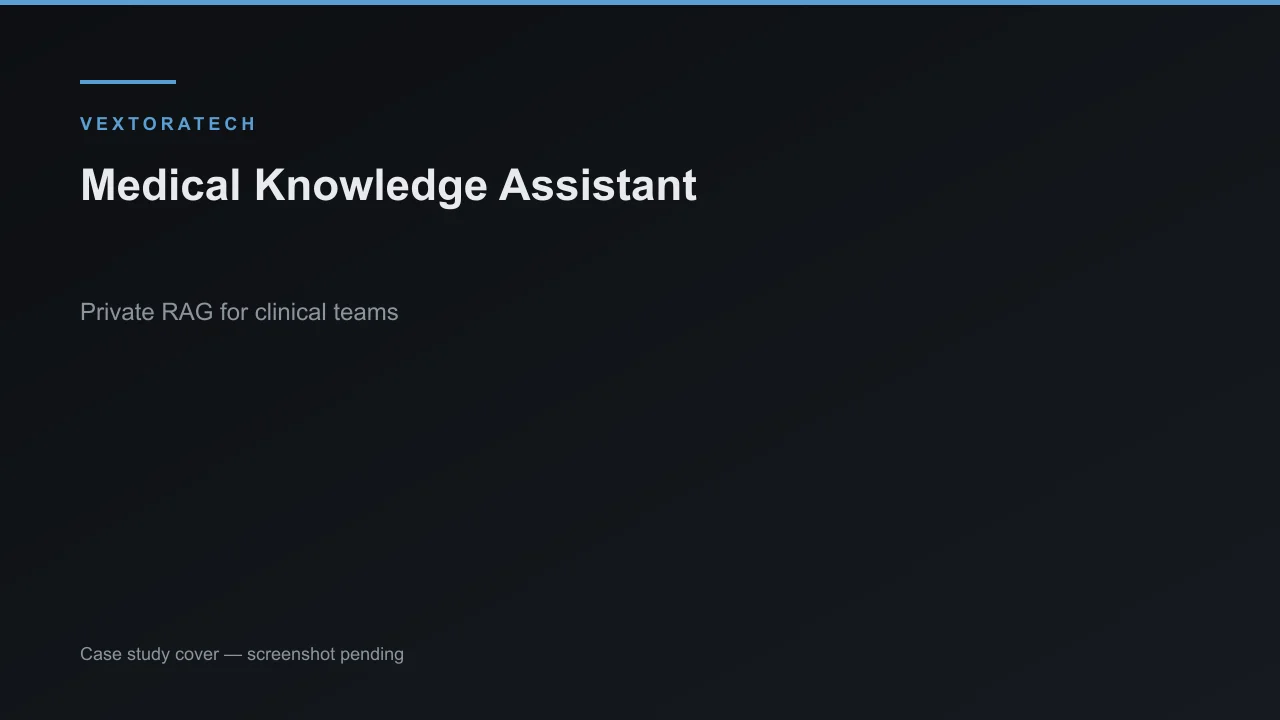 Medical Knowledge Assistant